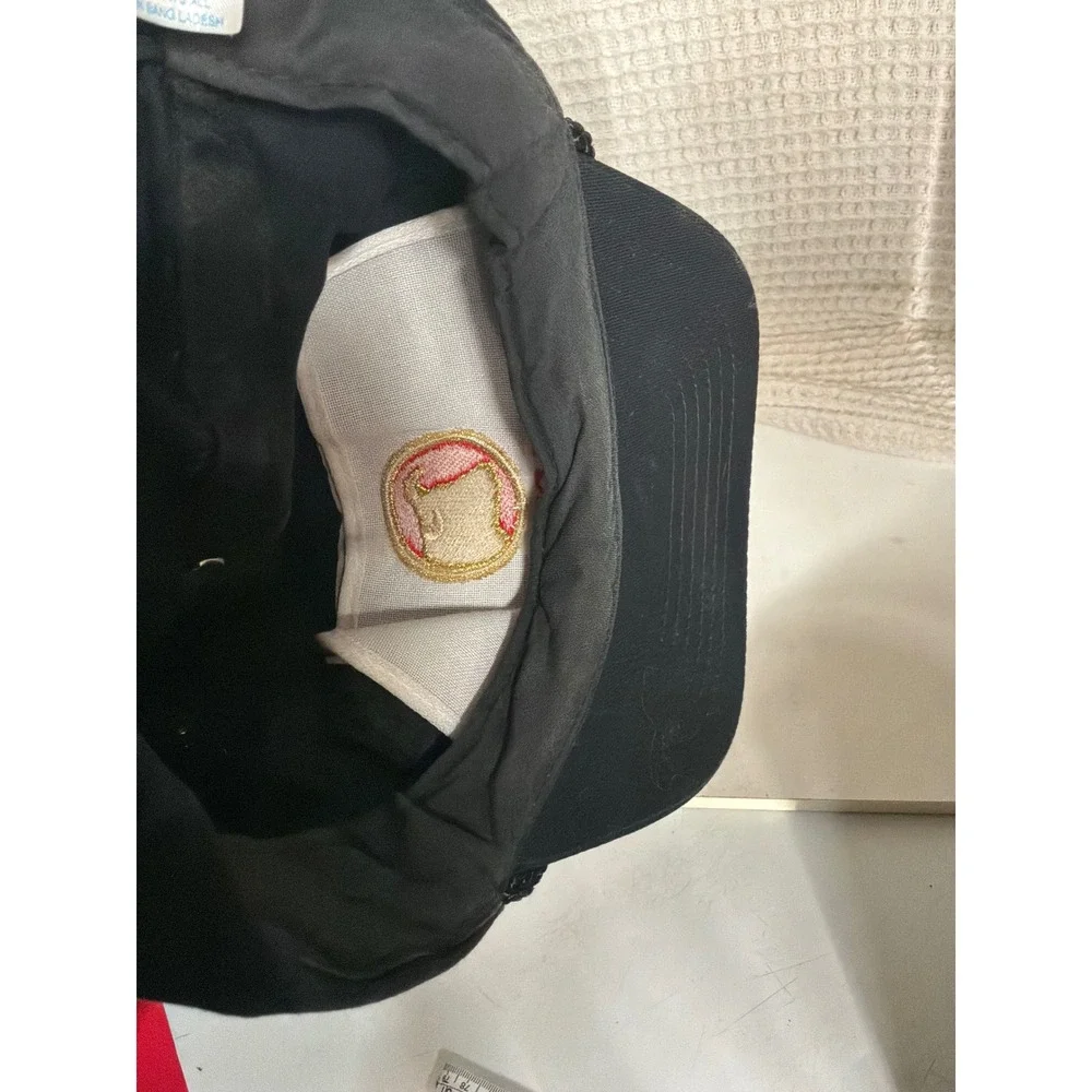 Vintage Unisex KC Golden Ox Chicago Snapback Rope Hat OSFM Black
